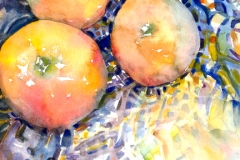 Genesee Picture Frame Award: Carol Koziol Clark, Fruit and Fabric