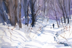 Elizabeth C. Case Award for Landscape: Gord Jones, Down Through the Hollow