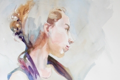 BPAC International Center for Watercolor Honorable Mention: Valerie Larsen, Thinking of You