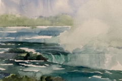 Board of Directors’ Award: Diane Goupil's, “Mist at Niagara Falls”, 15” x 17”, $250