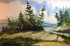 Robert Bemisderfer's Looking North, 29" X 22", $700