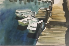 Thomas Dalbo's Patiently Waiting, 22" x 26", $400