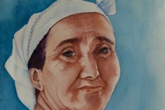 Sandra Ludwig's The Yufka Chef, 17" X 21", $400
