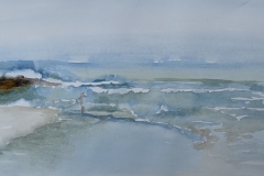 Linda Scarafia-Davis' Ocean Woman, 21" X 12", $950