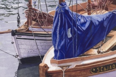 E Jane Stoddard's Scajaquada, 29: X 24.5", $1,800