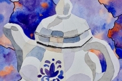 Marilyn Susko Drnevich's Fleur de Tea, 12" X 12",  $200