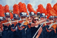 First Place Award - Catherine O'Neill's "Rome Marching"