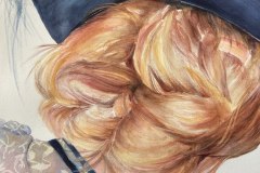 Aline Herion's "The Summer of Cabrini", 14x21, $475