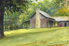 Michael Killelea's "Batson Dogtrot", 12x9, $495