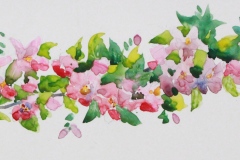 Daniel Meyer's "Blossoms", 6.5x17, $400