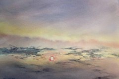 Deanna Weinholtz's, "Perfect Ending", 10.5x14.5, $400