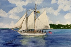 Rebecca Wilson, Smooth Sailing, image size 7x10, $250