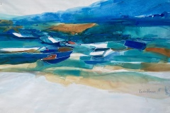 Karen Harris, Who Knows Where or When, image size 20x25, $1200