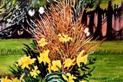 Sharon Bartell, Emery Park Spring, image size 15 x 8.5,  $300