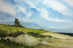 Robert Bemisderfer, Slipping Under the Sea, 22 x 27, $700