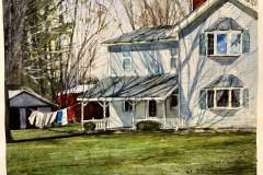 Audrey Wagner, Laundry Day, 20 x 16, $500