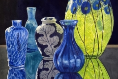 Kathy Armstrong, Shimmering Chartreuse, 23 x 27, $1,500