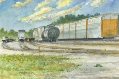 Michael Killelea, Railyard, 22 x 15, $625