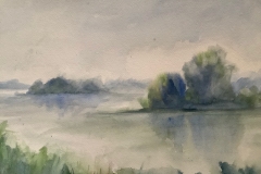 Diane Goupil, Niagara-River, 13 x 9, $200