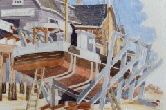 Dan McGrath, Drydocked in Provincetown, 8 x 10, $300