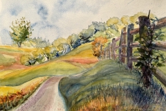 Sharon Cassidy Fundalinski, Farm Trail, 10.5 x 13, $400