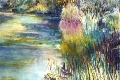 Jennifer Koury, Sinking Pounds, 22 x 30, $1,250