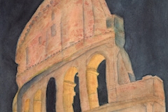 Carole Coniglio, Coliseum, 10.5 x 13.5 image