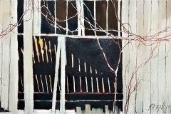 Ric Feeney, Morning Has Broken, 7" x 14" image