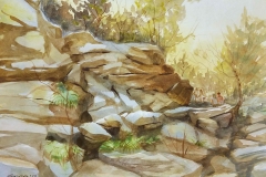 Timothy Kerr, Devil's Hole Climb, 11" x 14" image