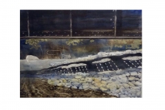 "The Fisherman" by Thomas Baldwin, $350