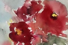 "Poppy Burst" by Linda Scarafia-Davis, NFS