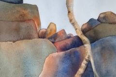 "Panama Rocks" by Diane Gianadda, $200