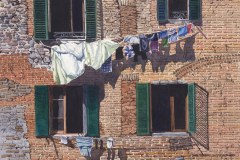 "Wash Day Italy" by Jane Stoddard, $2400