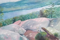 "Panther Mountain" by Andrea Tasevski, $700