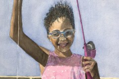 "Caught One" by Kathy Woike, $150