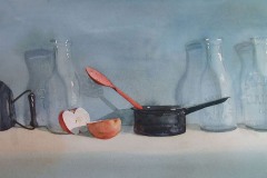 Tom Baldwin's "Buffalo Milk", 30" x 19", $1000