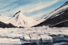 Robert Bemisderfer's " Blue Alaska", 22" x 29", $450