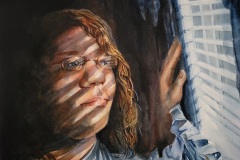 Debra Meier's "Reflections", 24" x 20", $650