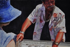 Vicki O'Reilly's "The Guide", 25" x 30.5", $750