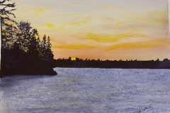 Becky Wilson, Hot August Night, 11x15, $400