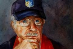 Deb Meier, George in Red, 19.5x13, $700