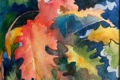 Diane Goupil, Leaves in the Wind , 9x8.5, $200