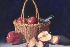 E. Jane Stoddard, Apples, 16x19, $1,500