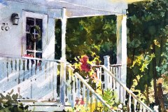 Margaret Roseman, The Summer Porch, 11x15, $600