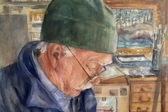Pamela Vogan Lynch, Renaissance Man, 22x15, $1,500