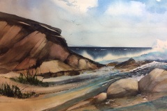 Robert Bemisderfer, Coastal Maine,15x22, $450