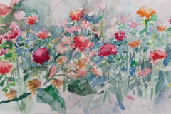 Susan W. Murphy, Flowers From Our Farm, 8x16, $500