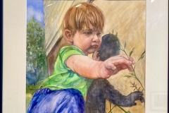 Judge’s Choice Award: Pamela Vogan Lynch’s “Owen Explores"