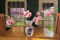 Kathy-Armstrong, Cherry-Blossom-Time_21x28